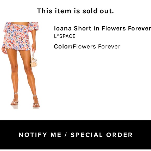 L*Space Ioana Shorts, NWT - Picture 15 of 15